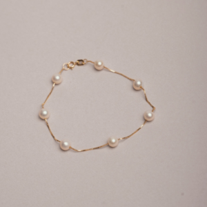 Pulseira Pingos de Pérola