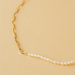 Choker Half Pérolas e Cartier Bold