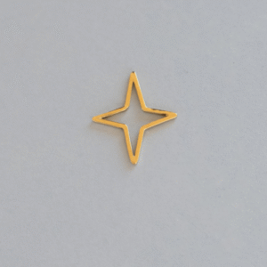 Pingente Estrela Vazada